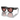 Ray-Ban WAYFARER PUFFER - Frame Polished Black / Lenses Dark Violet
