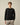 Men's Cotton Crepe Jumper Black