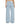Solid Color Straight Leg Jeans Light Blue