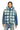 W-THYS Tie-dyed Denim Puffer Vest Blue