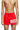 Mario-34-D-Core Swim shorts with logo print Red/White