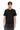T-Adjust-Bigoval T-shirt with embossed Oval D Black