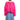 Sweater with "Boucle Meta fur" concept Fucsia