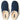 Chrissie Shearling Suede Slippers Midnight Navy