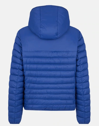 Men's Nathan Faux Fur Lined Hooded Jacket Eclipse Blue