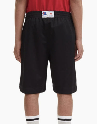 CHAMPION EUROPE BASKETBALL MESH SCRIPT LOGO SHORTS BLACK