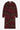 MAISON KITSUNÉ CAMO FOX LONG SWEAT DRESS WINE LEES DESIGN