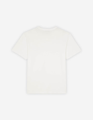 Double Monochrome Fox Head Patch Classic Tee-shirt white