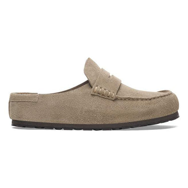 Women's Naples Wrapped Suede Leather Taupe Medium/Narrow
