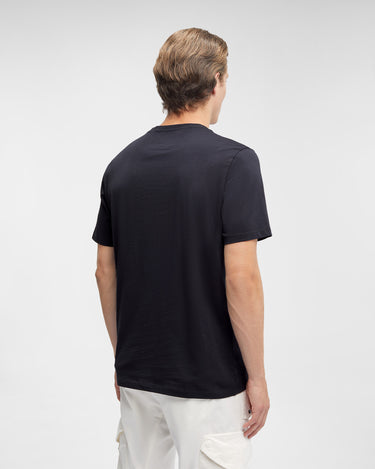 30/1 Jersey Label T-shirt Total Eclipse