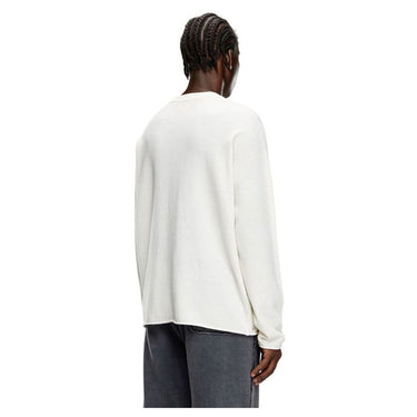 K-Floyd Wool jumper with peel-off Super Logo OFF/WHITE