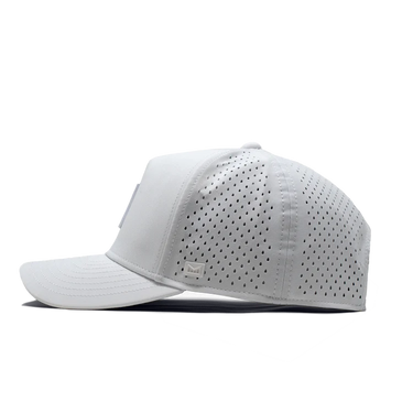 Hydro Odysea Stacked Snapback Hat WHITE