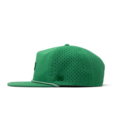 Coronado Brick Hydro Performance Snapback Hat KELLY GREEN