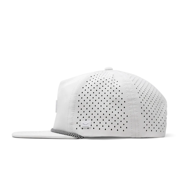 Coronado Brick Hydro Performance Snapback Hat WHITE