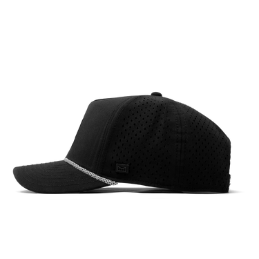 Odysea Rope Bulls Icon Hydro Performance Snapback Hat BLACK