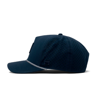 Odysea Rope Bulls Icon Hydro Performance Snapback Hat NAVY