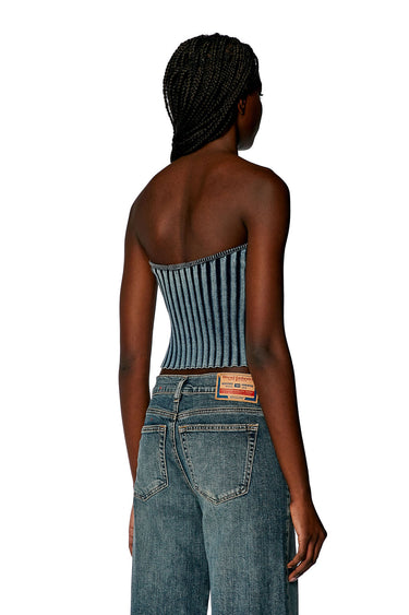 M-Clarksville Bouclé bandeau Midnight/Blue