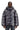 W-Claus-Camu Hooded puffer jacket with camo print Grey