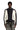 J-Blink-A Colour-block biker jacket with piping White/Black