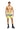 Ken-37-D-Pop Mid-length swim shorts with graphic print Yellow