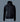 ANDREW Mixed-media light down jacket Black