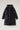 Aliquippa Long Down Jacket in Glossy Nylon Black