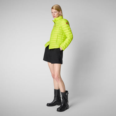 Woman's Carly Puffer Jacket in Lichen Green