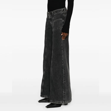 Diesel D-Akii 068hn flared bootcut jeans Black