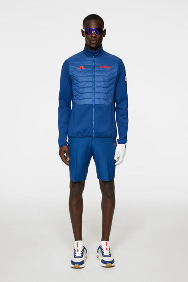 Maurice Hybrid Jacket Estate Blue