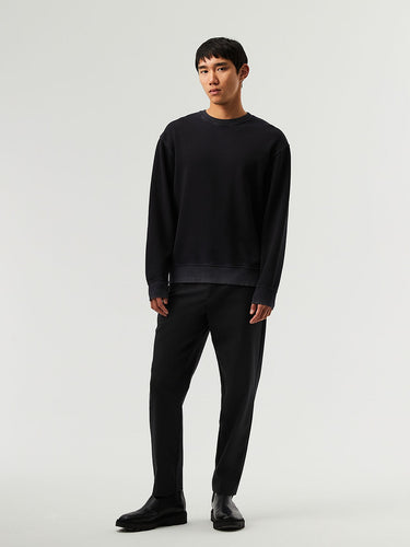 Gradient Crewneck Sweater SORENO V1.Y7.02 Black
