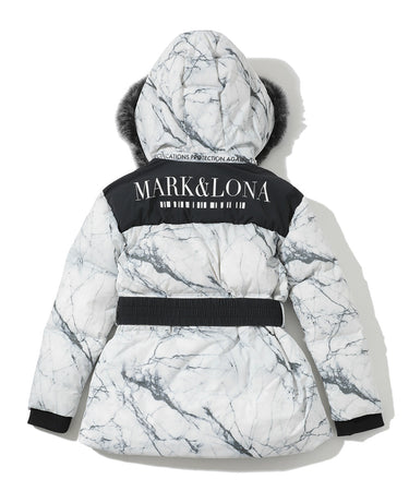 Women's CD9-MDFJ down jacket WHITE