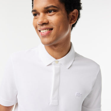 Men's Stretch Cotton Smart Paris Polo White