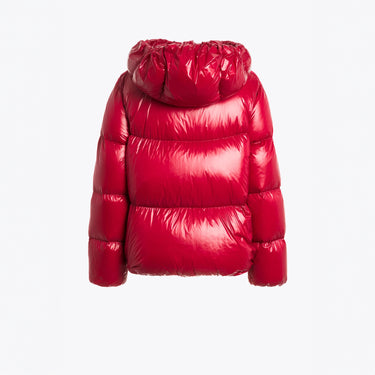 Short Puffers Water Flower Cerise