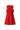 Women's Mesh Knit Dress RED