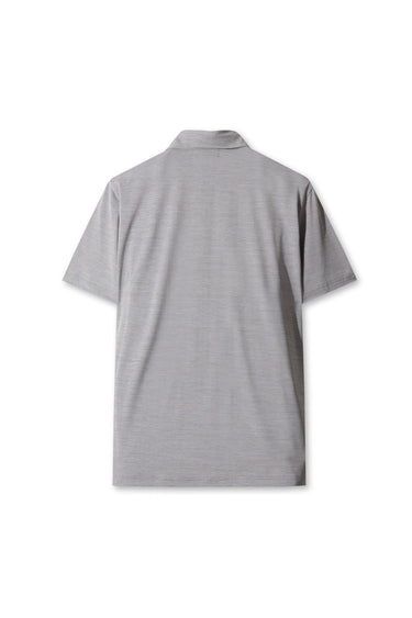 Men's Athletic Essential Melange Polo GREY