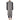 Women's Microcheck Wool Coat Grey