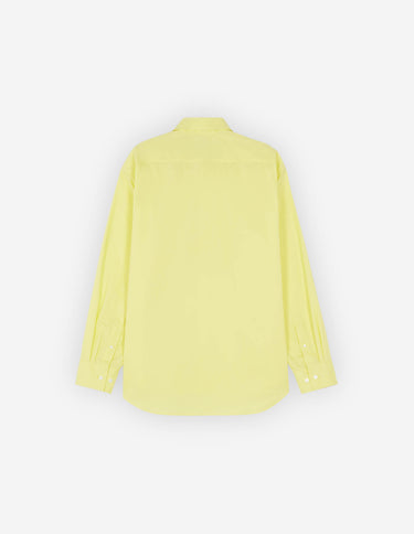 Fox Head Patch Casual Shirt Lemon