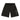 WARRIOR ELASTIC SHORTS BLACK