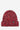 MAISON KITSUNÉ MOULINE BEANIE BLACK RED CHECK